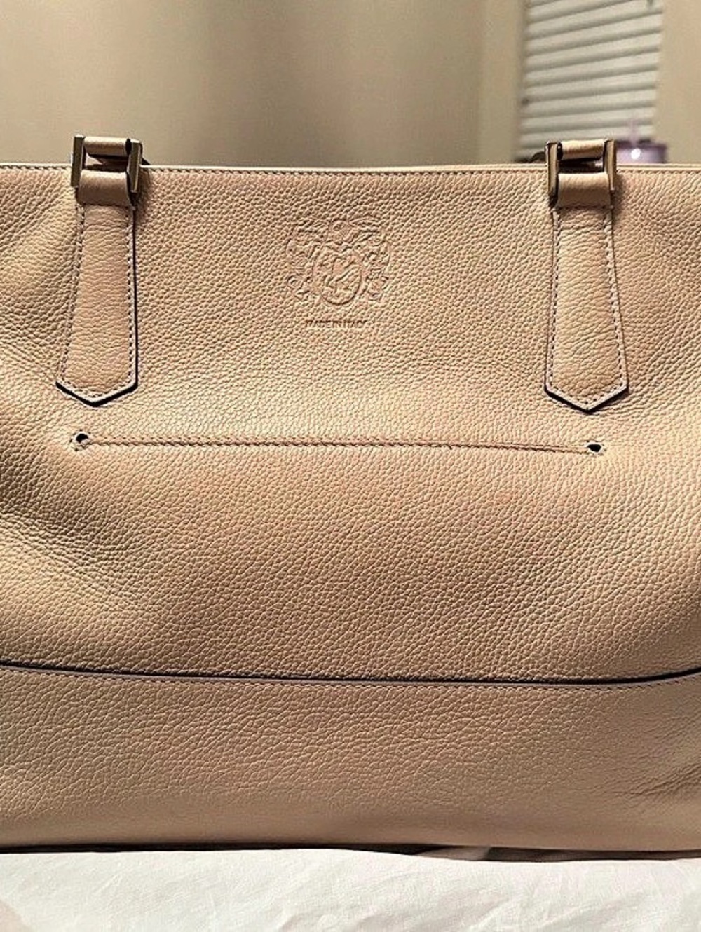 Bergamiglio Tote Bag in Pink Like New
